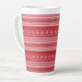 Mug de Noël classique Fair Isle (Angle gauche)