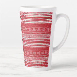 Mug de Noël classique Fair Isle