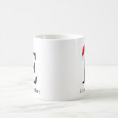Mug de Noël "D" initial (Centre)