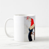 Mug de Noël de chien de montagne bernois (Gauche)