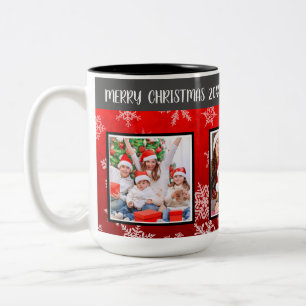 Mug de Noël de famille personnalisable