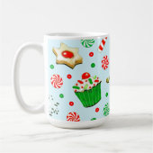 Mug de Noël de golf unique (Gauche)