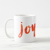 Mug de Noël de la joie broyée (Gauche)