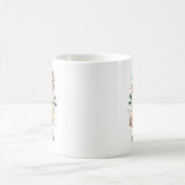 Mug de Noël de l'elfe du Père Noël mignon (Centre)