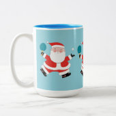 Mug de Noël de tennis de table (Gauche)