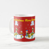 Mug de Noël des elfes de musique (Devant gauche)
