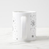 Mug de Noël des rennes festifs (Dos)