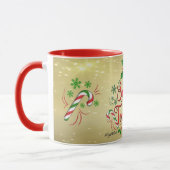 Mug de Noël doux mais tordu (Gauche)