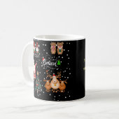 Mug de Noël drôle (Devant gauche)