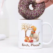 Mug de Noël drôle de caniche – S'il vous plaît Bir