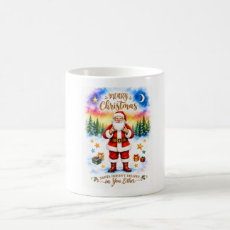 Mug de Noël drôle et sarcastique