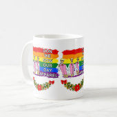 Mug de Noël du Chœur d'Hommes Gays (Devant gauche)