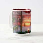 Mug de Noël du ciel (Devant gauche)