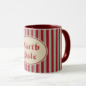 Mug de Noël du Pôle Nord (Devant droit)
