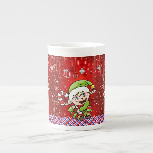 Mug de Noël, Elfe (Devant)
