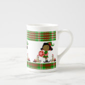 Mug de Noël, Elfe Africain, Joyeux Noël (Droite)