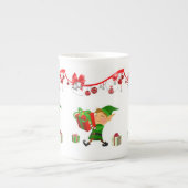 Mug de Noël, Elfe, Joyeux Noël (Devant)