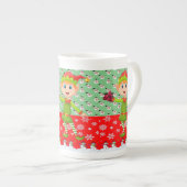 Mug de Noël, Elfe, Joyeux Noël (Devant droit)