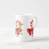 Mug de Noël, Elfe, Joyeux Noël (Devant droit)