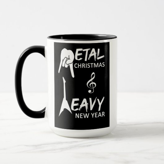 Mug de Noël en métal lourd (Gauche)