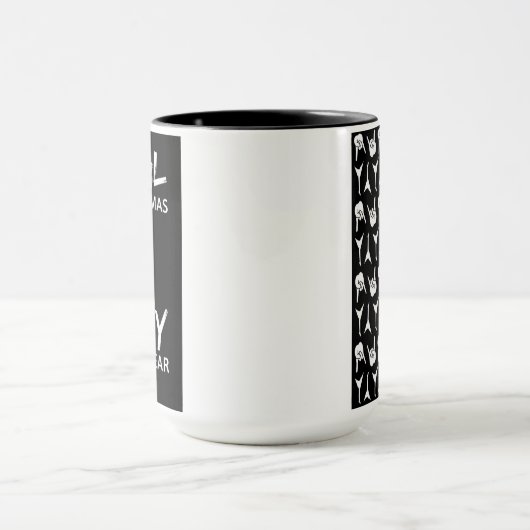 Mug de Noël en métal lourd (Centre)
