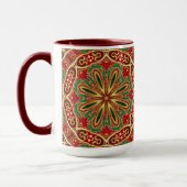 Mug de Noël en Or Rouge (Gauche)