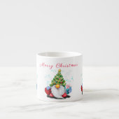 Mug de Noël express avec lutins mignons (Devant)