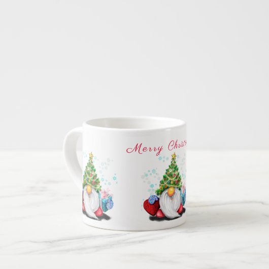Mug de Noël express avec lutins mignons (Devant gauche)