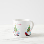 Mug de Noël express avec lutins mignons (Devant droit)