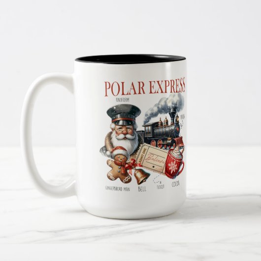 Mug de Noël Express polaire (Gauche)