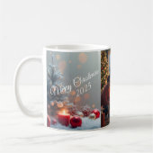 Mug de Noël familial avec Border Collie – Illustra (Gauche)