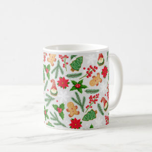 Mug de Noël festif avec biscuits au gingembre Hol