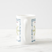 Mug de Noël, Flocon de neige, Joyeuses fêtes (Dos)