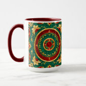 Mug de Noël Floral (Gauche)
