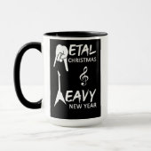 Mug de Noël Heavy Metal (Gauche)