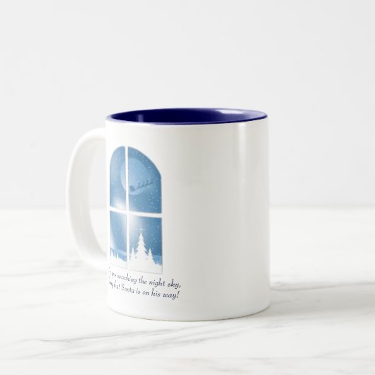 Mug de Noël/Hiver (Devant gauche)