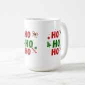 Mug de Noël Ho Ho Ho (Devant droit)