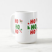 Mug de Noël Ho Ho Ho (Devant gauche)