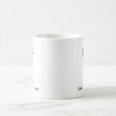 Mug de Noël "I" initial (Centre)