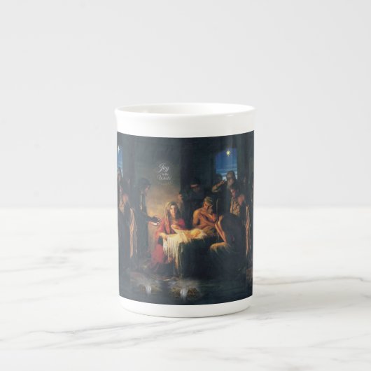 Mug de Noël, Jésus Christ, Joyeux Noël (Devant)