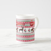 Mug de Noël, Joyeuses Fêtes (Devant droit)