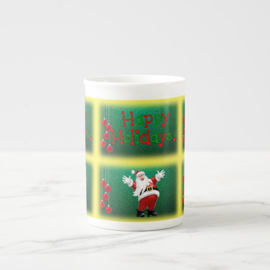 Mug de Noël, Joyeuses Fêtes (Devant)