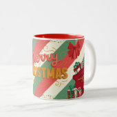 Mug de Noël joyeux (Devant droit)
