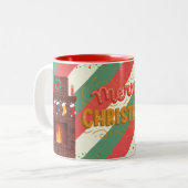 Mug de Noël joyeux (Devant gauche)