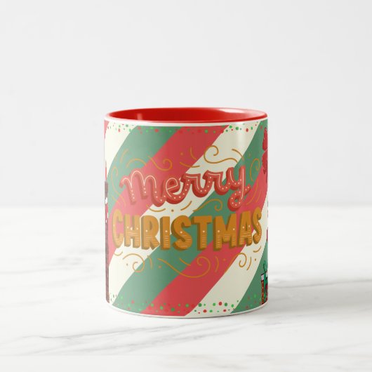 Mug de Noël joyeux (Centre)