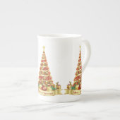 Mug de Noël, Joyeux arbre de Noël (Devant droit)