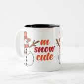 Mug de Noël Joyeux & Lumineux (Devant gauche)
