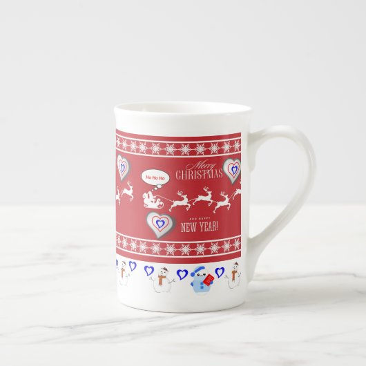 Mug de Noël, Joyeux Noël (Droite)