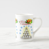 Mug de Noël, Joyeux Noël, Pingouin (Droite)
