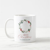 Mug de Noël Joyeux Personnalisé (Gauche)